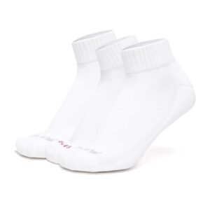 Levi's LS201 Men's Cotton Stretch Ankle Mid Cut Half Terry Socks with Cushioned Sole (Pack of 3)