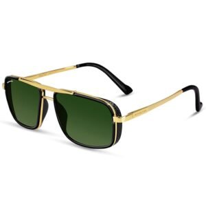 Royaltail Nirvana Unisex Square Sunglasses 100% UV Protected | For Men& Women | For Eye Protection, Safety, Party, Styling & Driving