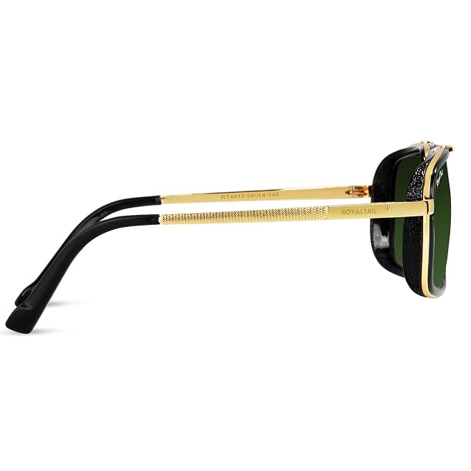 Royaltail Nirvana Unisex Square Sunglasses 100% UV Protected | For Men& Women | For Eye Protection, Safety, Party, Styling & Driving - Image 2